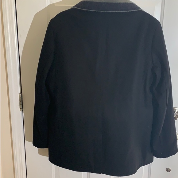 Michael Kors Wool Blend Big & Tall Lined Coat with Logo Scarf - XLT or 2XB - Picture 7 of 13